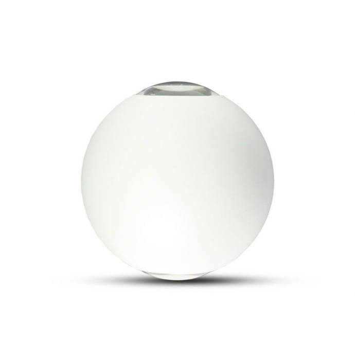 4W LED Wall Light White Body Round IP65 3000K 4W LED Wall Light White Body Round IP65 3000K