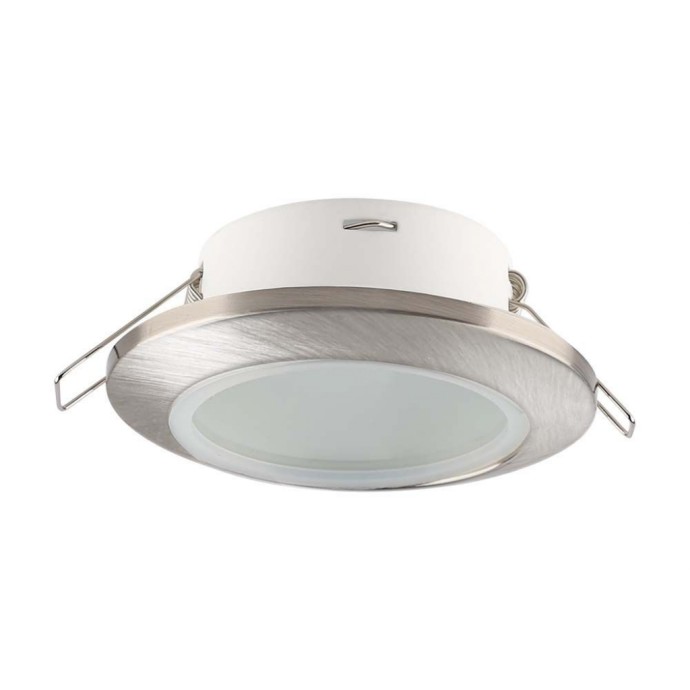 GU10 Fitting Round Satin Nickel GU10 Fitting Round Satin Nickel