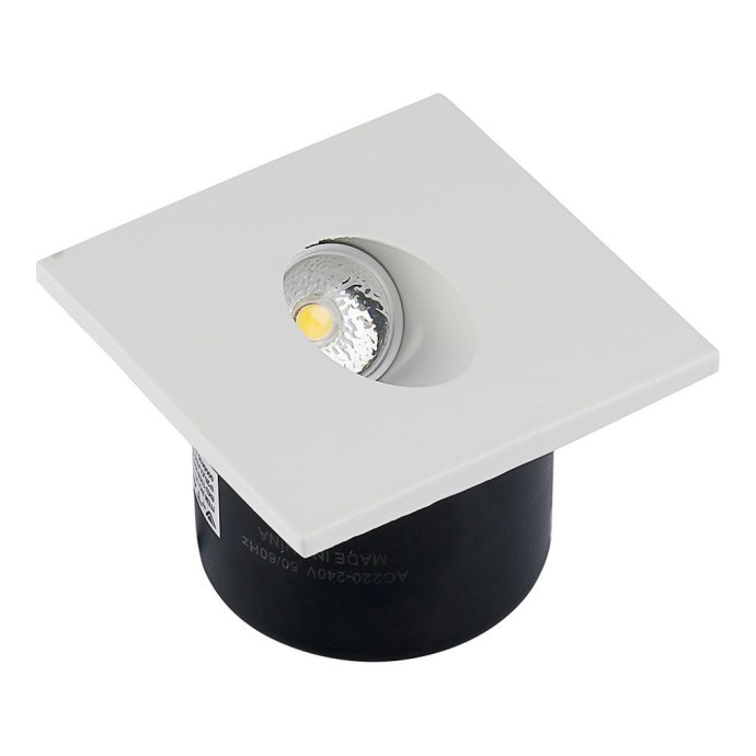 3W LED Step Light Square 3000K 3W LED Step Light Square 3000K