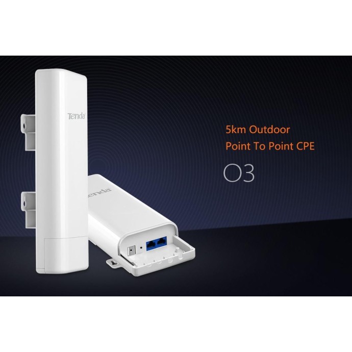 Outdoor long range access point 2.4GHz 150Mbps Tenda - 5KM Outdoor long range access point 2.4GHz 150Mbps Tenda - 5KM