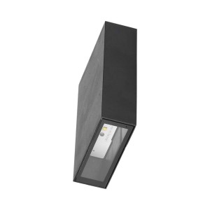 4W LED Wall Light Black 6400K