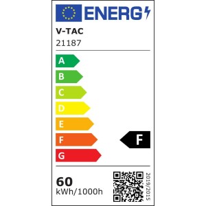 LED Bulb Samsung Chip 60W E40 Olive Lamp 6400K