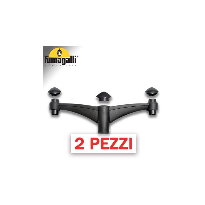 2x MIDIPILAR SYSTEM 2L NERO 2x MIDIPILAR SYSTEM 2L NERO
