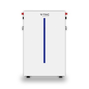 Batteria di Accumulo 6.14kWh al Litio-Ferro-Fosfato LiFePO4 BMS Integrato per Inverter Fotovoltaici CEI 0-21 51.2V 120Ah Garanzi