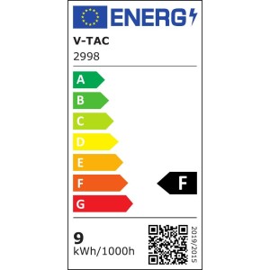 Lampadina LED E27 8,8.5W A65 Compatibile Con Google Home E Amazon Alexa Tramite App V-TAC Smart RGB E 3In1 Dimmerabile