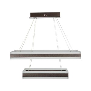 113W Soft Light Chandelier Dimmable Coffee 3000K