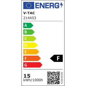 Lampadina LED E27 15W 100LM/W A65 2700K