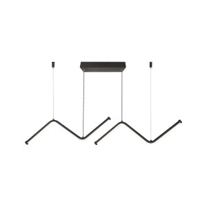 12W LED Designer Hanging Light Black 4000K