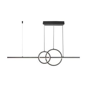 15W LED Designer Hanging Light 3In1 Black