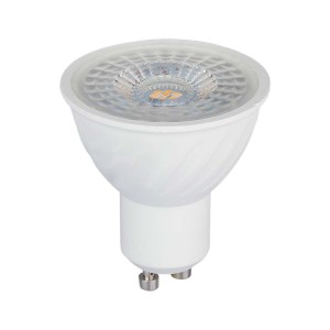 LED Spotlight Samsung Chip GU10 6W Ripple Plastic 110°D 4000K