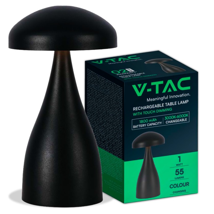 LED Table Lamp 800mAH Battery 120*220 3IN1 Black Body LED Table Lamp 800mAH Battery 120*220 3IN1 Black Body