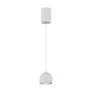8.5W LED Hanging Lamp Φ100 White Body 3000K