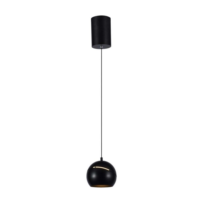 8.5W LED Hanging Lamp Φ180 Black Body 3000K 8.5W LED Hanging Lamp Φ180 Black Body 3000K