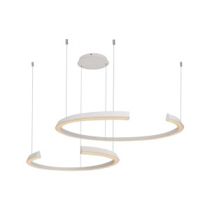 48W LED Designer Hanging Light 1100*800*1200MM Triac Dimmable 3000K White