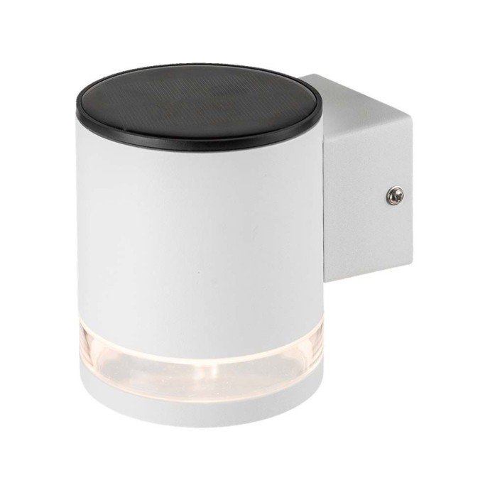 1W LED Solar Wall Lamp SMD White Body IP54 3000K 1W LED Solar Wall Lamp SMD White Body IP54 3000K