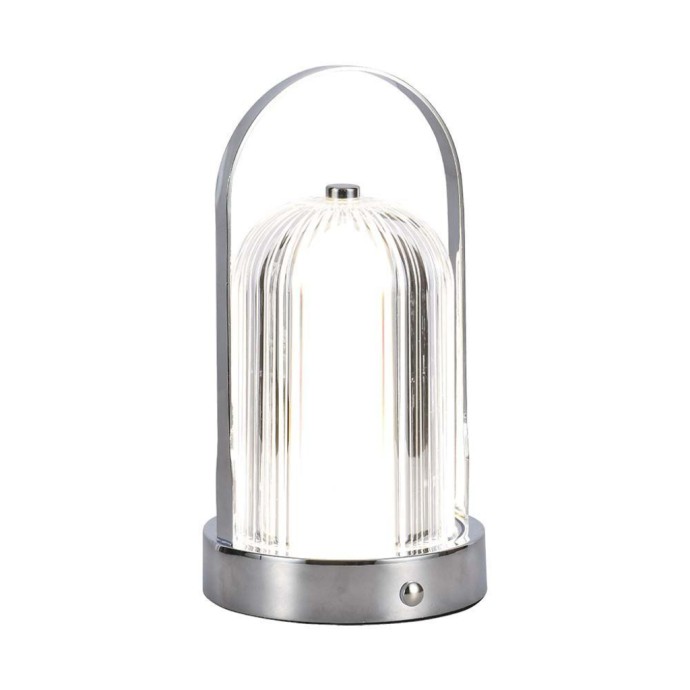 LED Table Lamp 1800mAH Battery D:120*190C Chrome Body 3IN1 LED Table Lamp 1800mAH Battery D:120*190C Chrome Body 3IN1