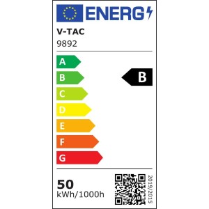 50W LED Floodlight Black Body 4000K Super Bright 185LM/W