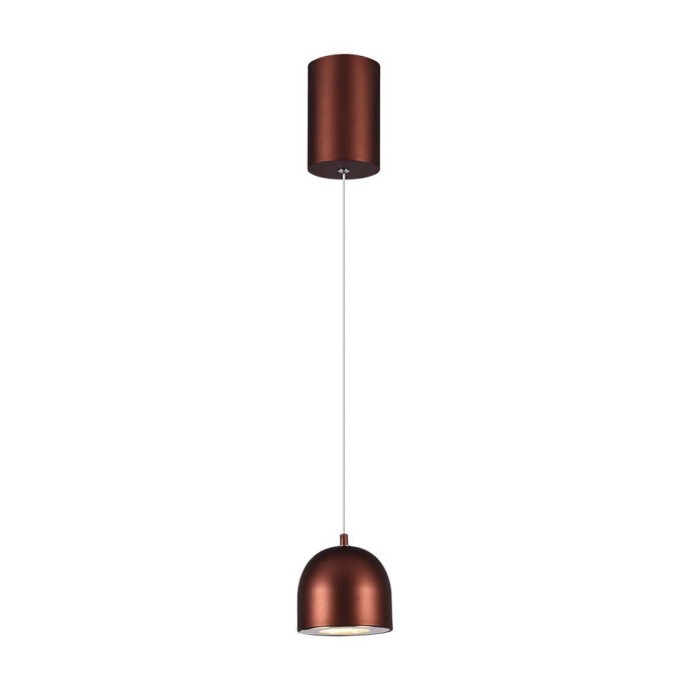 8.5W LED Hanging Lamp Φ100 Adjustable Wire Touch On/Of Brown Body 3000K 8.5W LED Hanging Lamp Φ100 Adjustable Wire Touch On/Of Brown Body 3000K