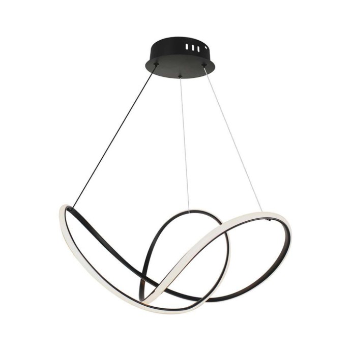 49W LED Decorative Hanging Light 70*20CM Black Body 3000K 49W LED Decorative Hanging Light 70*20CM Black Body 3000K