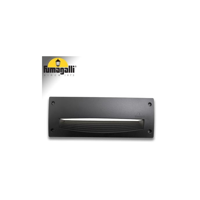 Fumagalli LETI 300 HS NERO faro da incasso E27 6W Fumagalli LETI 300 HS NERO faro da incasso E27 6W