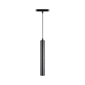 15W LED Magnetic Track Light Pendant 6400K Black Body