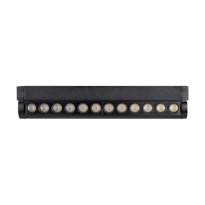 12W LED Magnetic Linear Spotlight Slim Adjustable 3000K Black Body 12W LED Magnetic Linear Spotlight Slim Adjustable 3000K Black Body