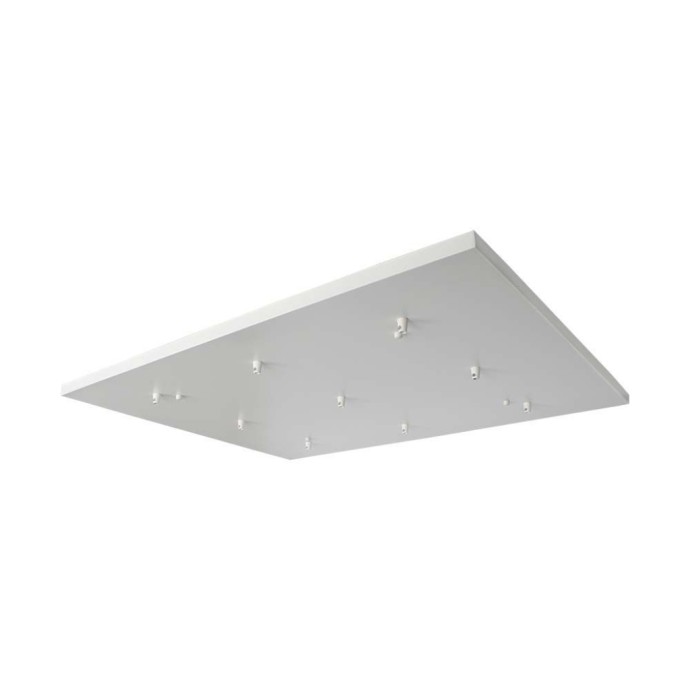 Steel Canopy 800*600*H20mm - Matt White Steel Canopy 800*600*H20mm - Matt White