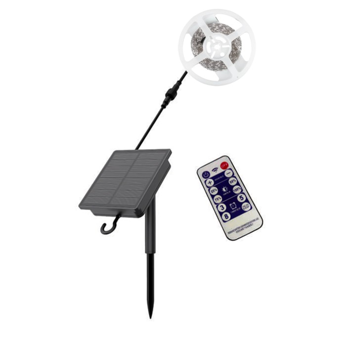 2835 60 1.2W Solar Panel Strip Kit 3000K IP67 2835 60 1.2W Solar Panel Strip Kit 3000K IP67