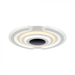 95W Designer Smart Ceiling Light (52*5CM) CCT: 3000K+6000K Dimmable + Remote Control