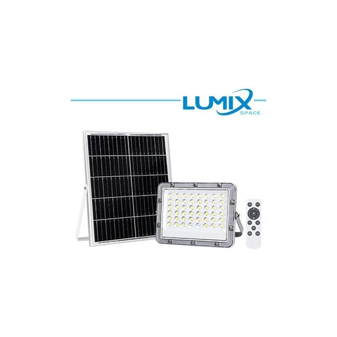PROIETTORE SOLARE LED 100W + Crepuscolare PROIETTORE SOLARE LED 100W + Crepuscolare