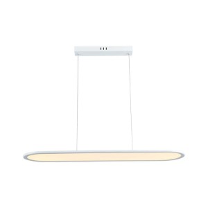 Lampadario LED a Sospensione 24W 80*104Cm Colore Bianco 4000K