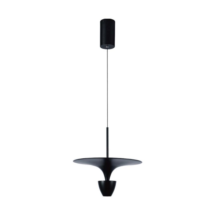 Lampadario LED 9W dal Design Moderno 30*320*100Cm Colore Nero 4000K Lampadario LED 9W dal Design Moderno 30*320*100Cm Colore Nero 4000K