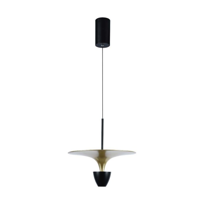 9W LED Designer Hanging Lamp (30*320*100CM) Black+Gold Body 4000K 9W LED Designer Hanging Lamp (30*320*100CM) Black+Gold Body 4000K