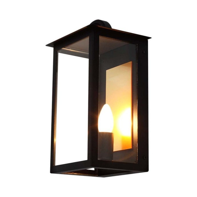 E14 Outdoor Lamp Holder (W200*D168*H350mm) Black Body IP65 E14 Outdoor Lamp Holder (W200*D168*H350mm) Black Body IP65