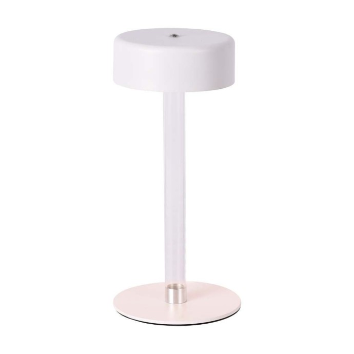 3W LED Table Lamp (D120*260) 3IN1 White+Transperent Center Pillar 3W LED Table Lamp (D120*260) 3IN1 White+Transperent Center Pillar