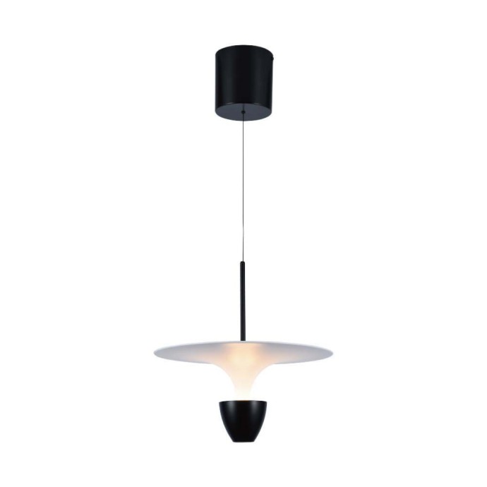 9W LED Designer Hanging Lamp (30*300*1370MM) White+Black Body 3000K Adjustable Height 9W LED Designer Hanging Lamp (30*300*1370MM) White+Black Body 3000K Adjustable Height