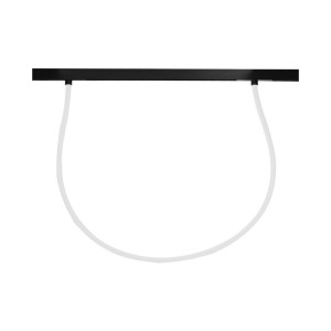 23W LED Magnetic Track Light Flexible Tube 2M CCT: 4500K Dimmable Black Body