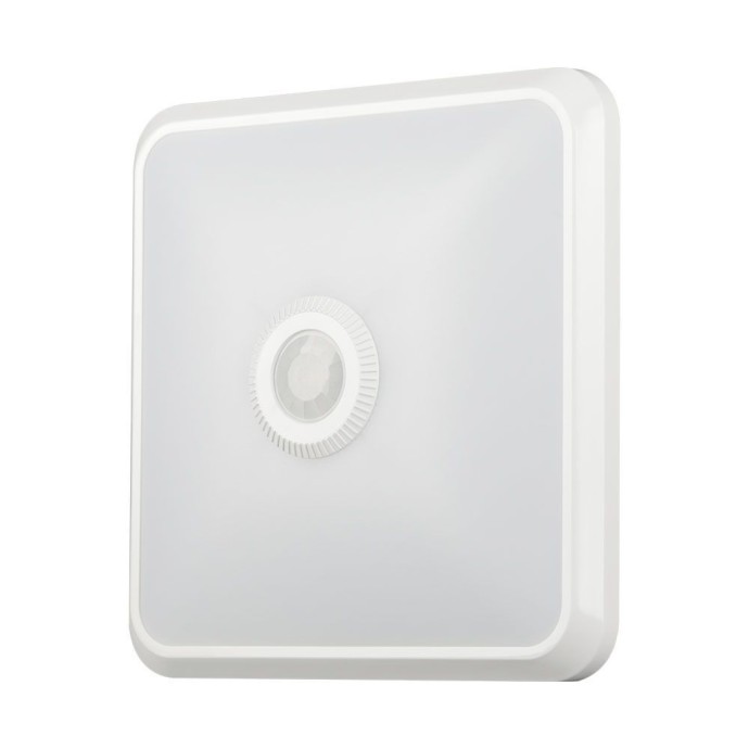 12W LED PIR Sensor Lamp SAMSUNG CHIP 3IN1 Square White Body 12W LED PIR Sensor Lamp SAMSUNG CHIP 3IN1 Square White Body