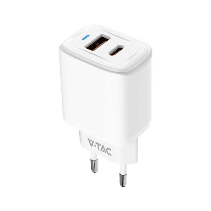 PD20W A+C Charger White Body PD20W A+C Charger White Body