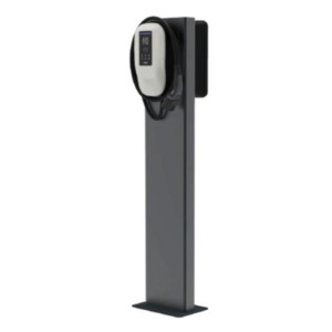 Supporto da Terra in Acciaio per 1 o 2 Wallbox Stazioni di Ricarica, compatibile con Dazebox C, Dazebox Home T e Home S