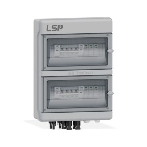 Quadro di Campo DC 2/2 MPPT 1000VDC 16A 12 Moduli LSP IP65