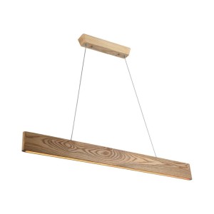 10W LED Pendant Lampholder Wood Painting+White Body L900*H40