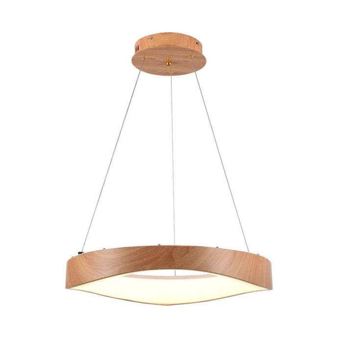 LED Designer Pendant Lampholder Wood Painting+White Body D500 LED Designer Pendant Lampholder Wood Painting+White Body D500