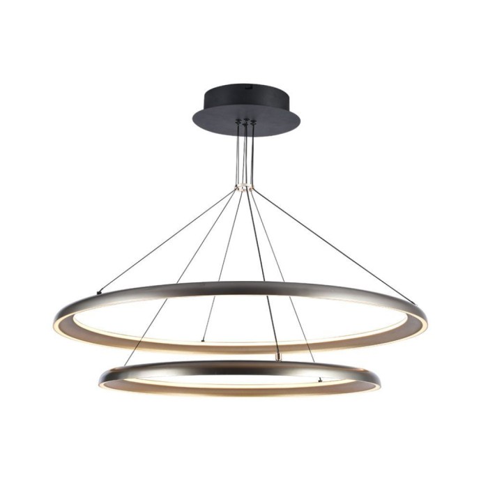 LED Designer Pendant Lampholder Champagne Gold + White Body D400+D600 LED Designer Pendant Lampholder Champagne Gold + White Body D400+D600