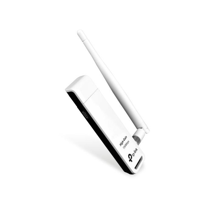 USB high gain WiFi N150 ant. staccabile TP-Link TL-WN722N USB high gain WiFi N150 ant. staccabile TP-Link TL-WN722N