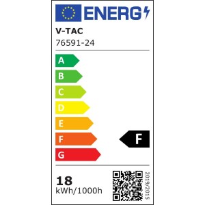 Plafoniera LED Chip Samsung Rotonda 18W con Sensore Microonde e Telecomando 100LM/W Colore Bianco ⌀295mm 3000K IP44
