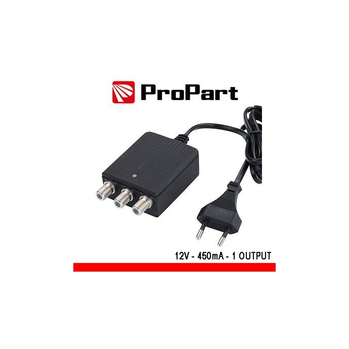 Alimentatore per amplificatori d'antennaTV 12V 450mA 2uscite Alimentatore per amplificatori d'antennaTV 12V 450mA 2uscite