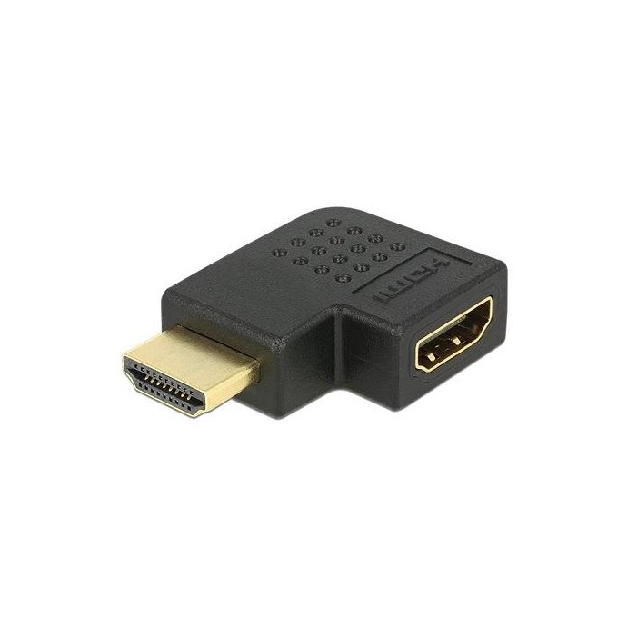 Adattatore piatto Spina HDMI(19PIN) 90°–Presa HDMI(19PIN)dor Adattatore piatto Spina HDMI(19PIN) 90°–Presa HDMI(19PIN)dor