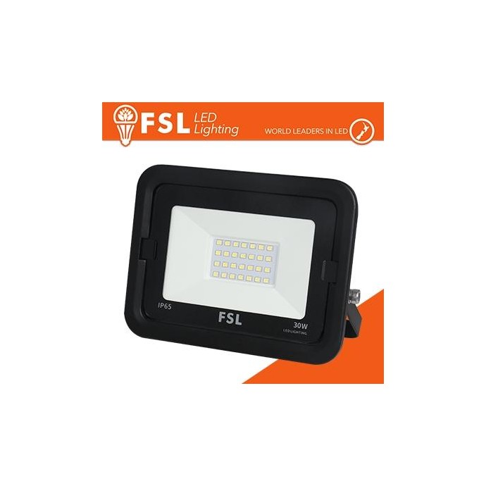 Proiettore per esterni Nero 30W - IP65 115° 6500K