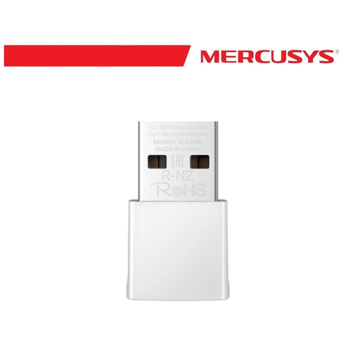Mercusys Nano Scheda Wireless Dual Band AC1300 USB - MA30N Mercusys Nano Scheda Wireless Dual Band AC1300 USB - MA30N